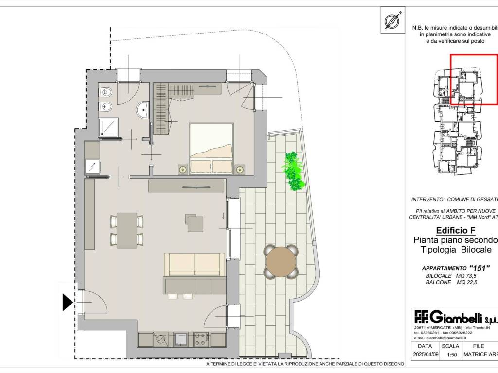 appartamento in vendita a Gessate