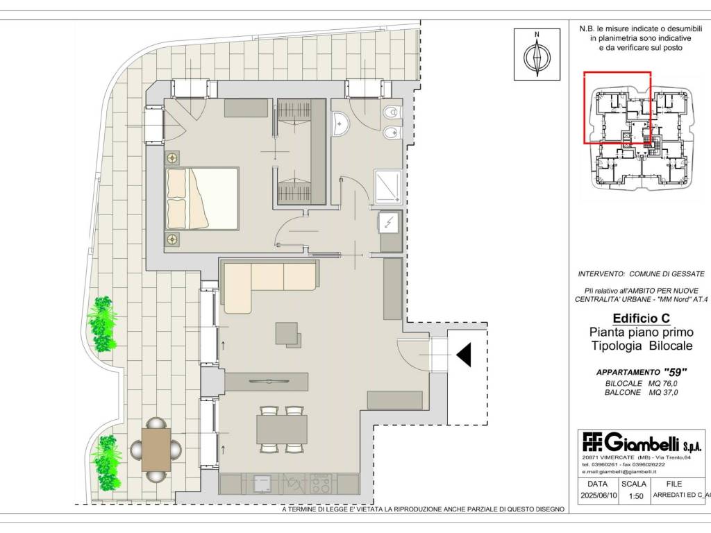 appartamento in vendita a Gessate
