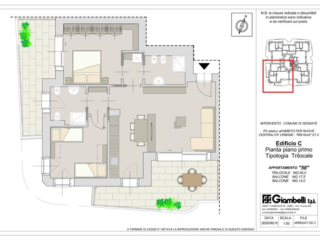 appartamento in vendita a Gessate