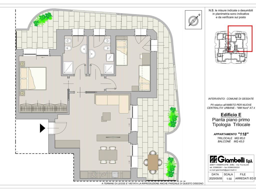 appartamento in vendita a Gessate