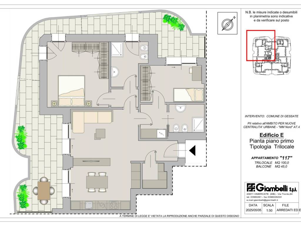 appartamento in vendita a Gessate