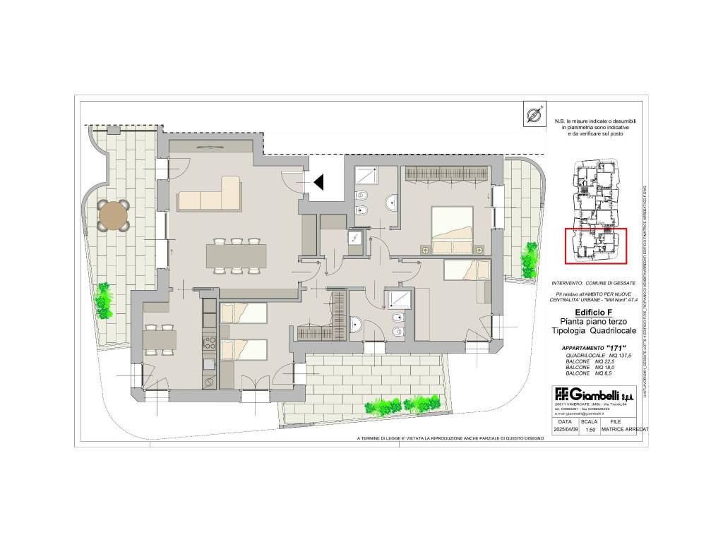 appartamento in vendita a Gessate