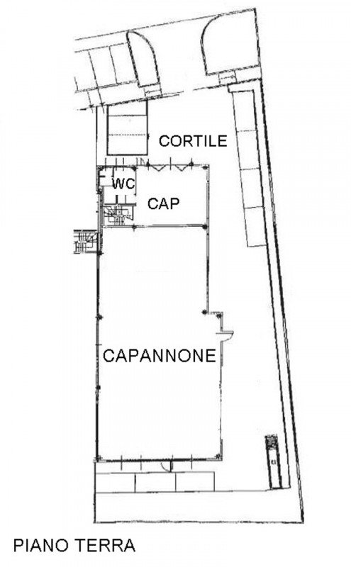 locale commerciale in vendita a Gessate in zona Villa Fornaci