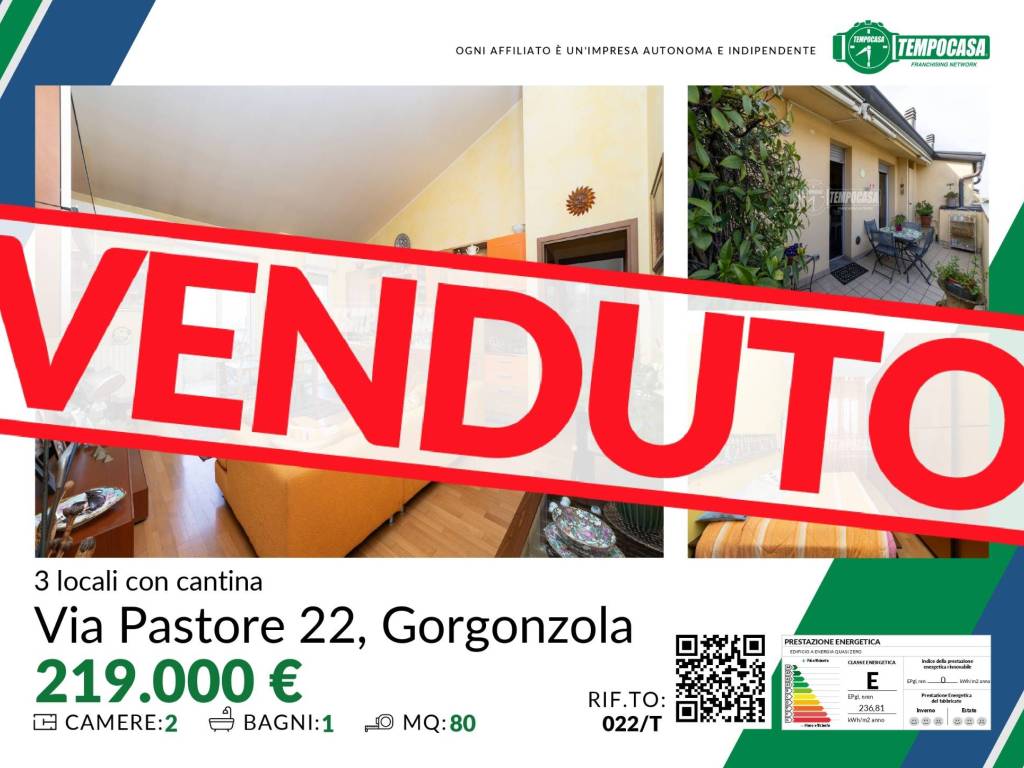 appartamento in vendita a Gorgonzola