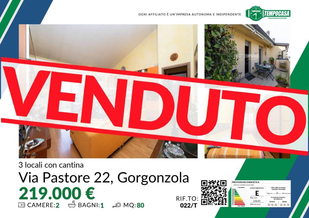 appartamento in vendita a Gorgonzola