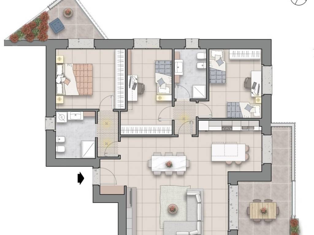 appartamento in vendita a Gorgonzola