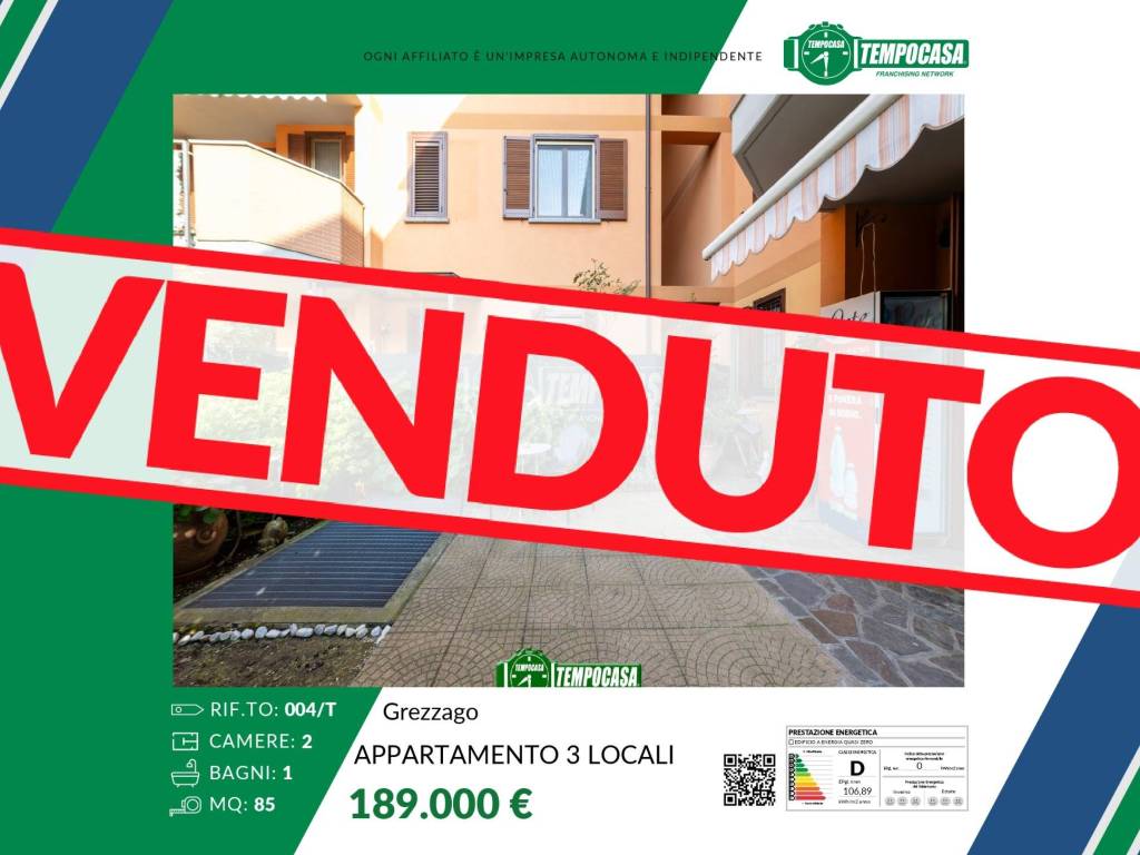 appartamento in vendita a Grezzago