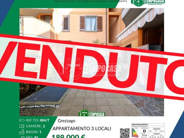 appartamento in vendita a Grezzago