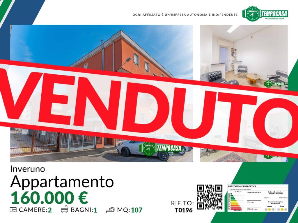 appartamento in vendita ad Inveruno