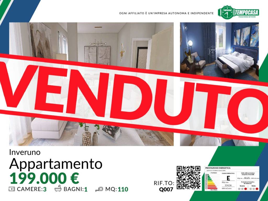 appartamento in vendita ad Inveruno