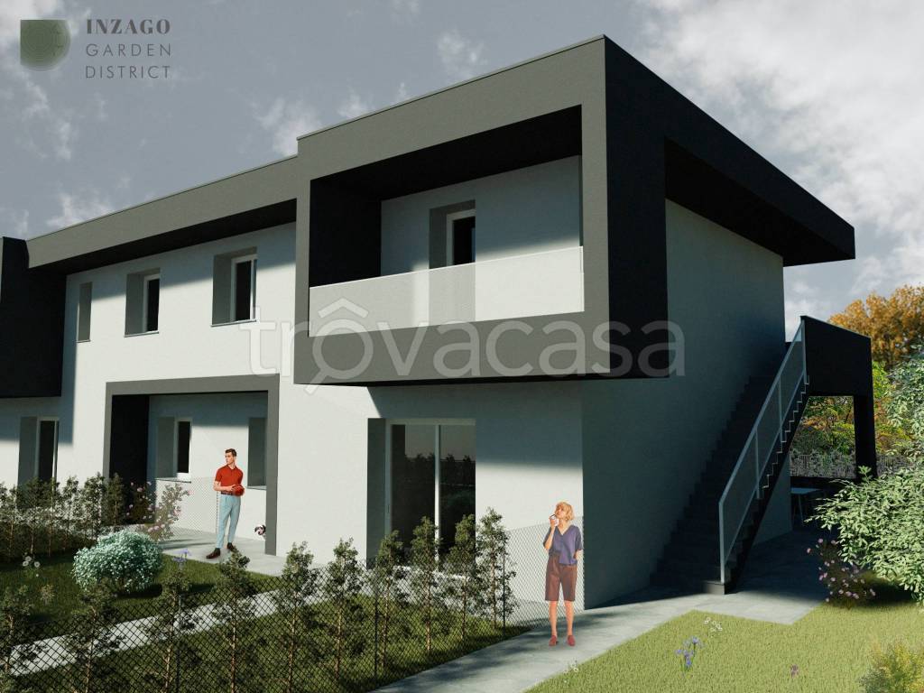 appartamento in vendita ad Inzago