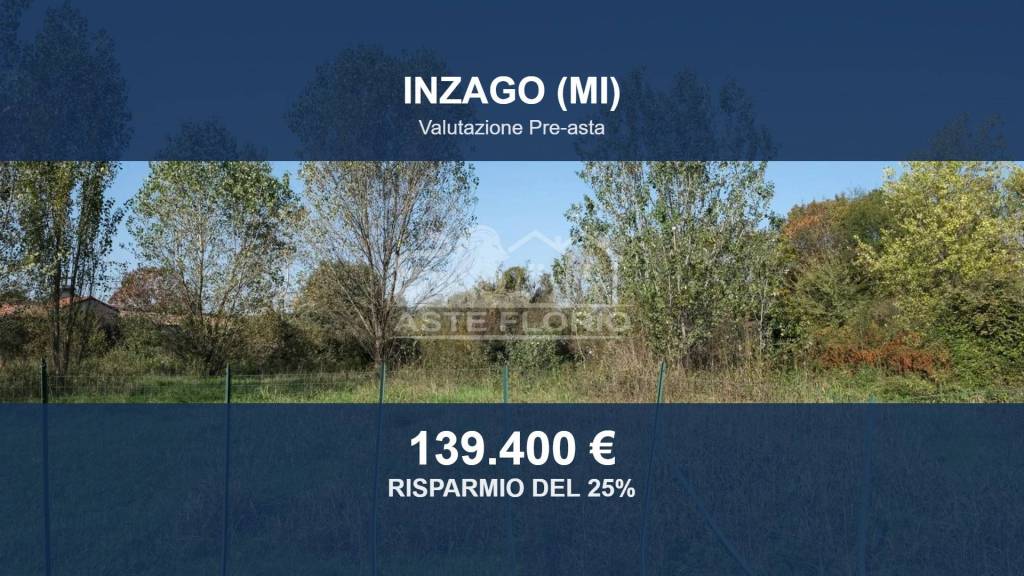 terreno agricolo in vendita ad Inzago