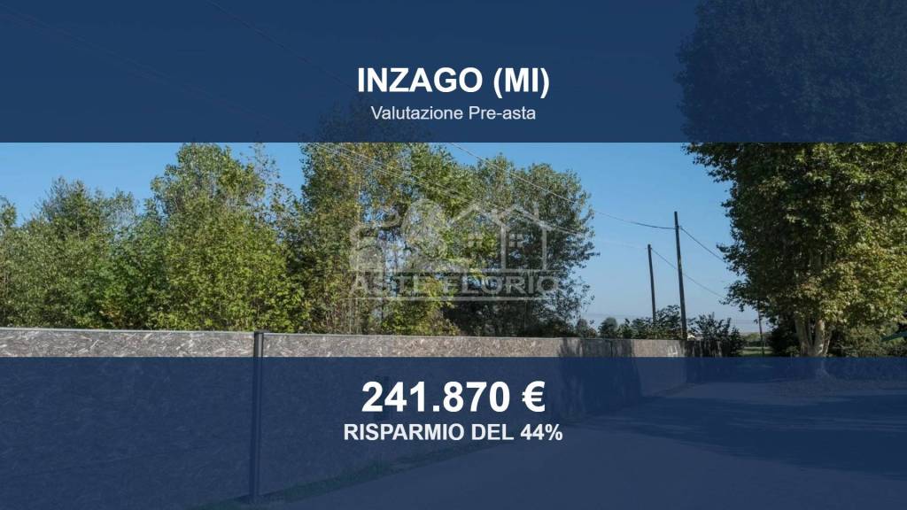 terreno agricolo in vendita ad Inzago