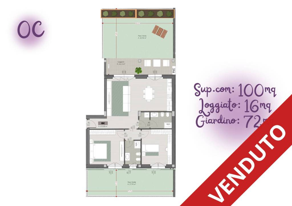 appartamento in vendita a Lacchiarella