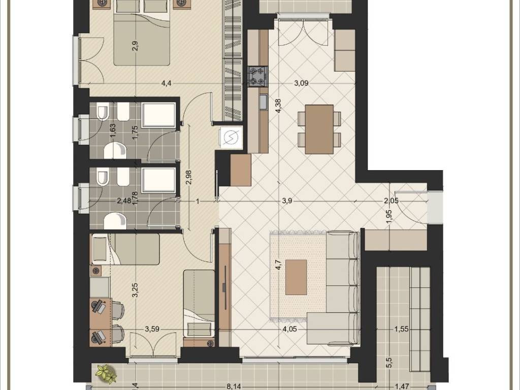 appartamento in vendita a Lainate