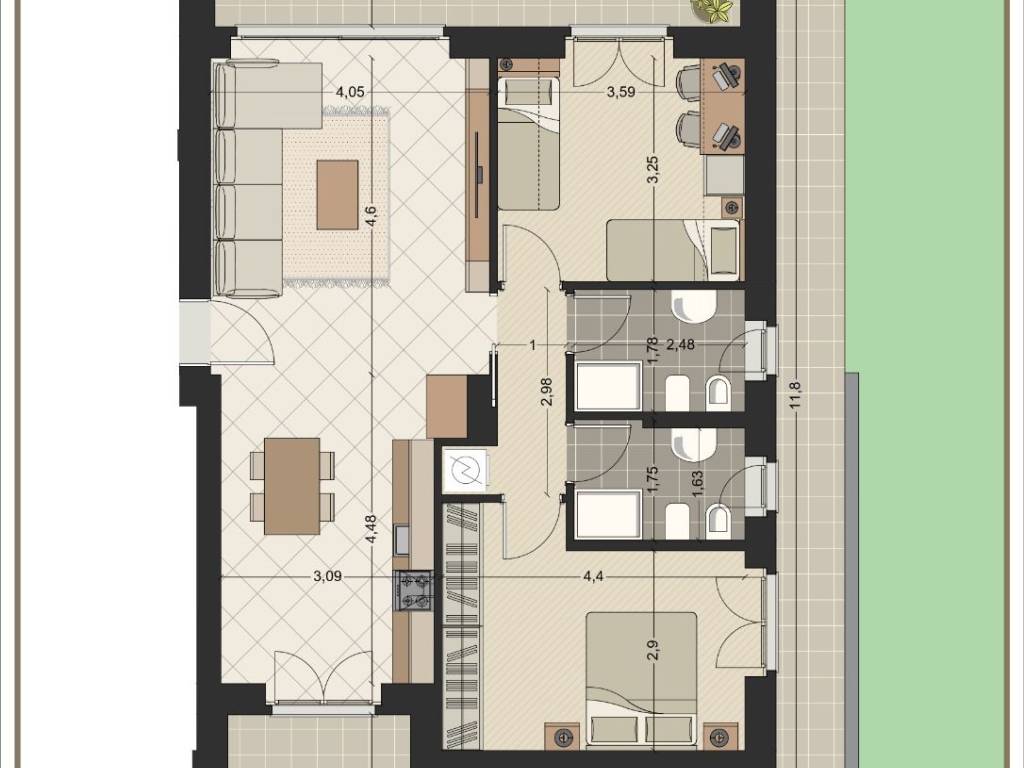 appartamento in vendita a Lainate