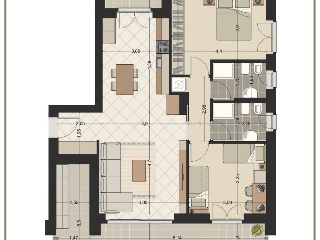 appartamento in vendita a Lainate