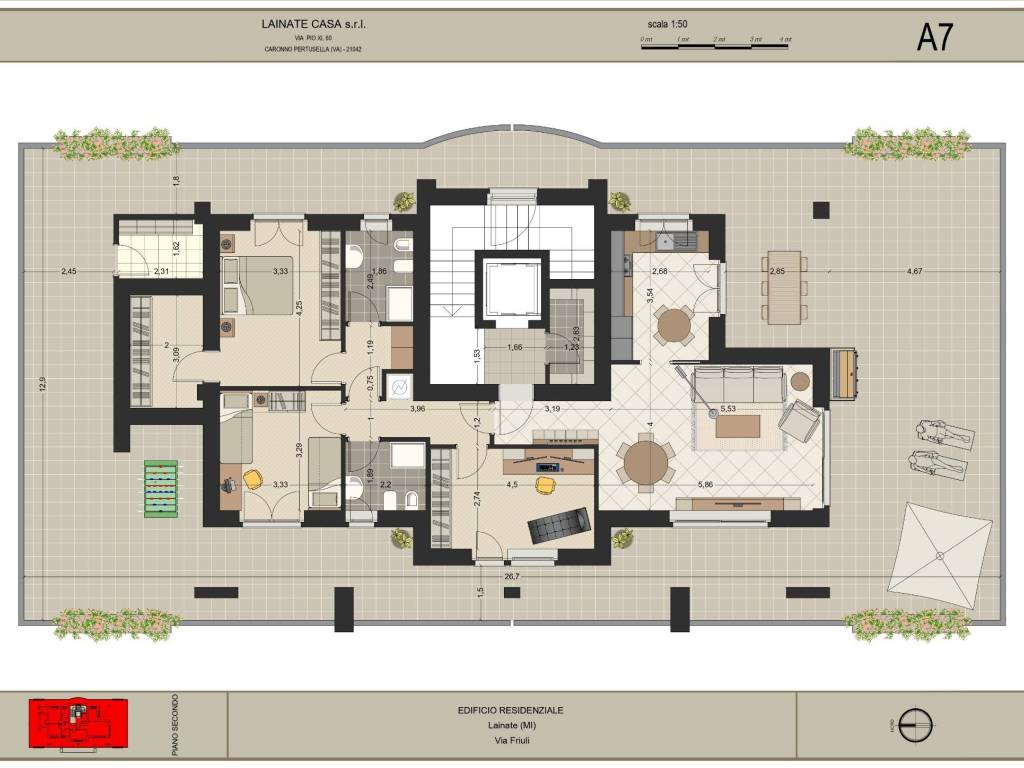 appartamento in vendita a Lainate