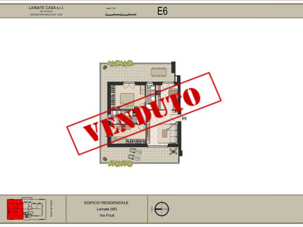 appartamento in vendita a Lainate