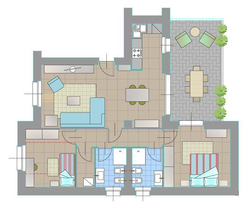 appartamento in vendita a Lainate in zona Pagliera