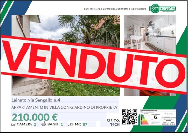 appartamento in vendita a Lainate