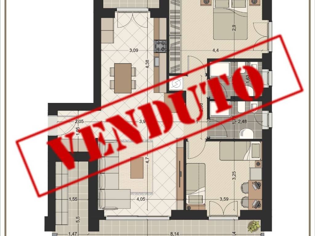 appartamento in vendita a Lainate