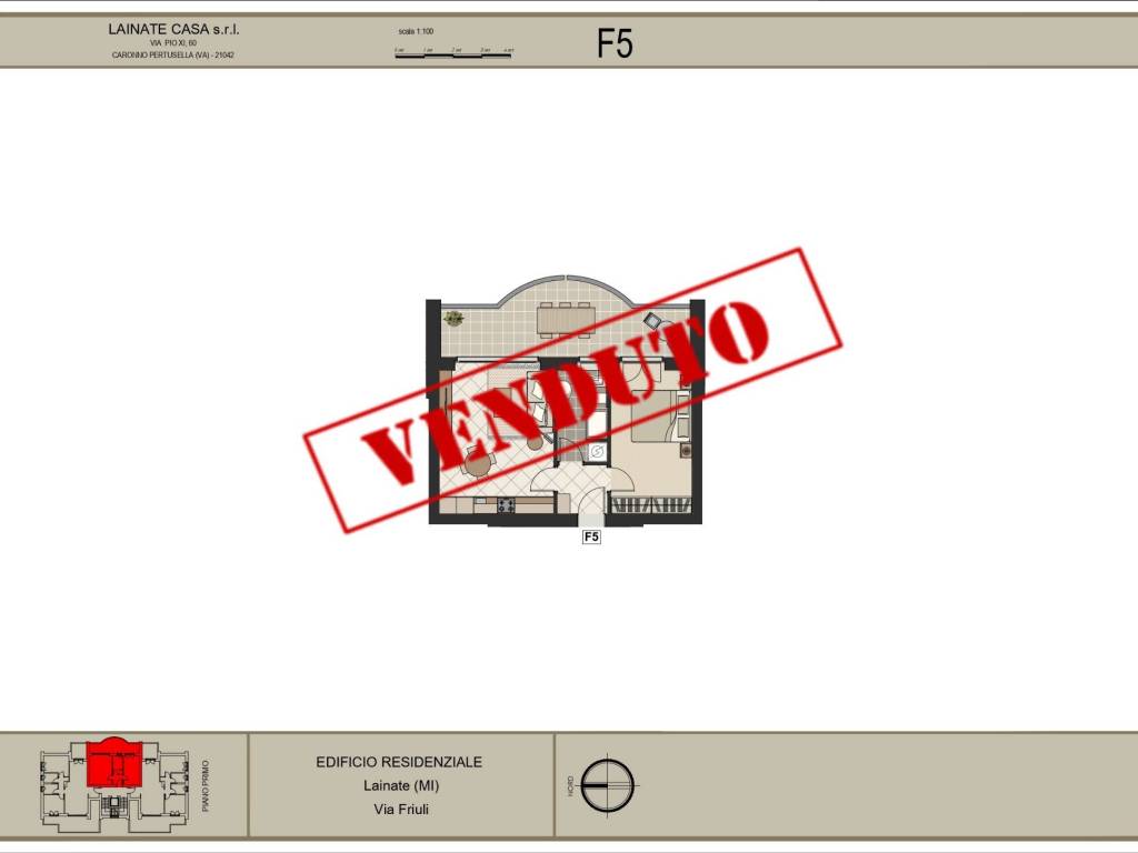 appartamento in vendita a Lainate