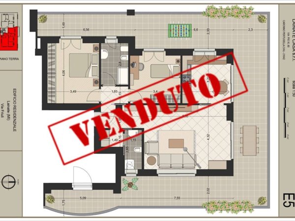 appartamento in vendita a Lainate