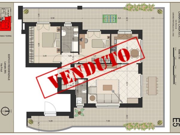 appartamento in vendita a Lainate