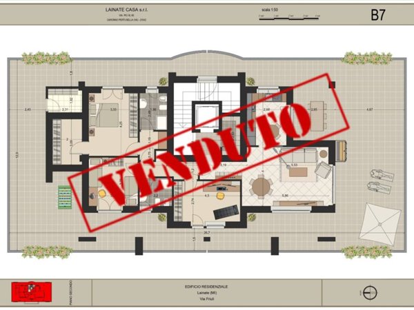 appartamento in vendita a Lainate
