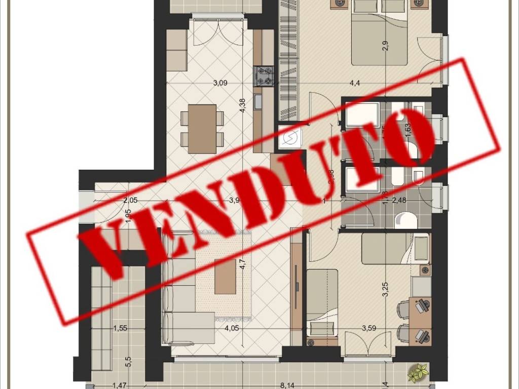 appartamento in vendita a Lainate