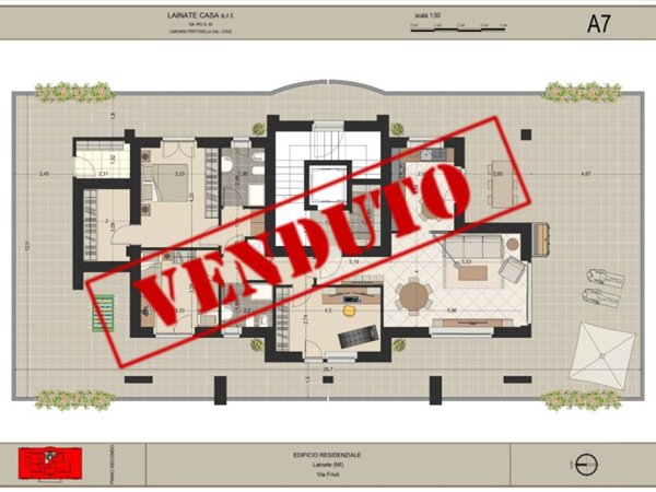 appartamento in vendita a Lainate