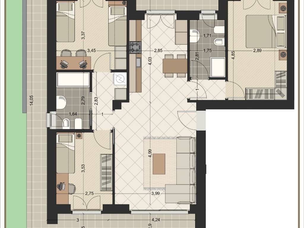 appartamento in vendita a Lainate