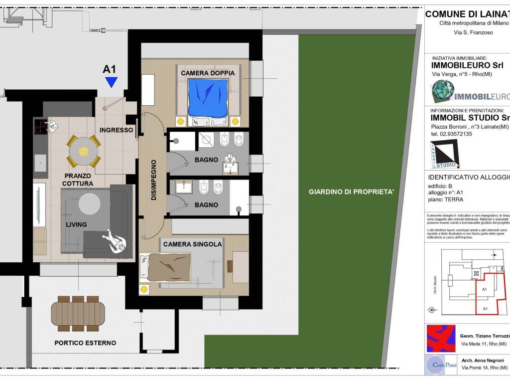 appartamento in vendita a Lainate