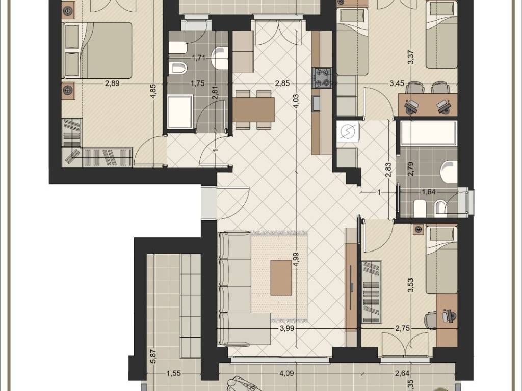 appartamento in vendita a Lainate