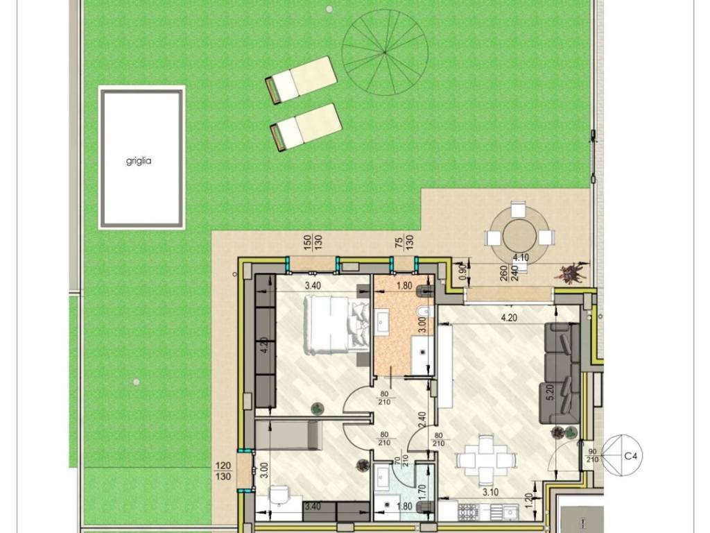 appartamento in vendita a Lainate