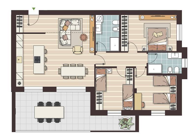 appartamento in vendita a Lainate