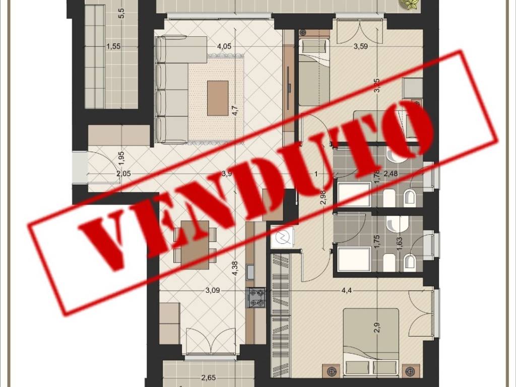 appartamento in vendita a Lainate