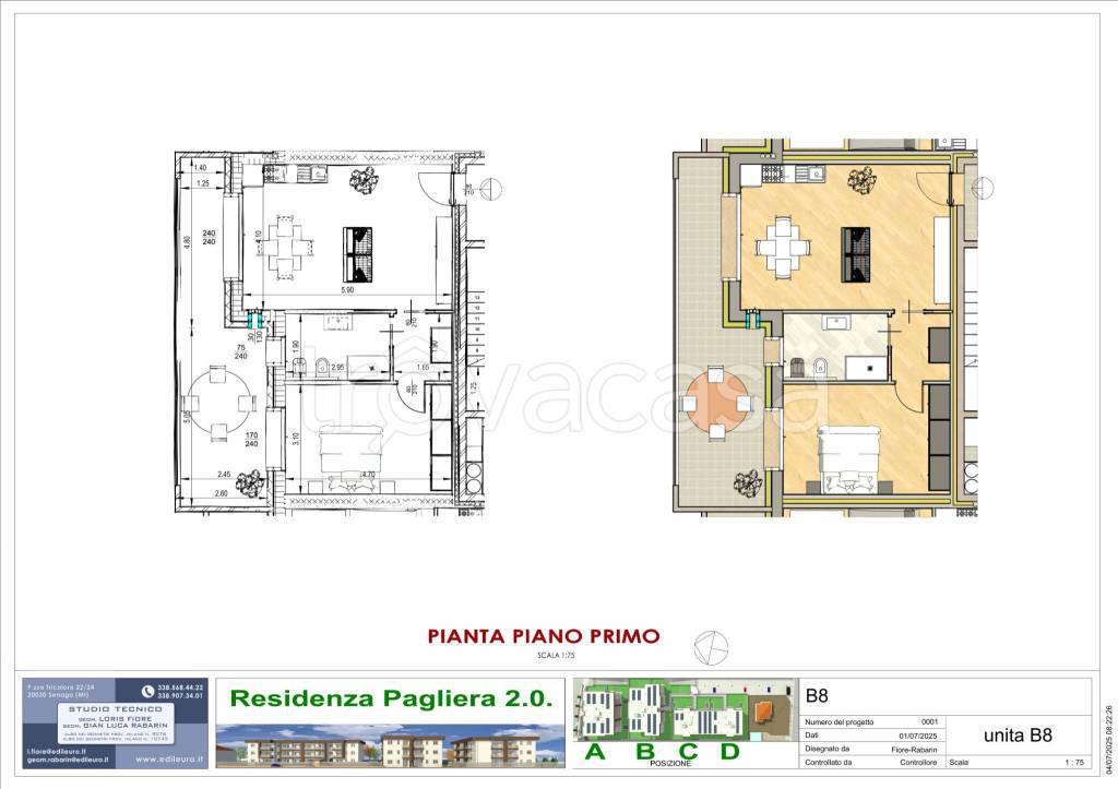 appartamento in vendita a Lainate in zona Pagliera