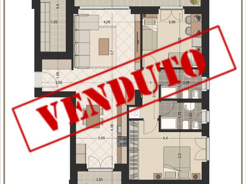 appartamento in vendita a Lainate