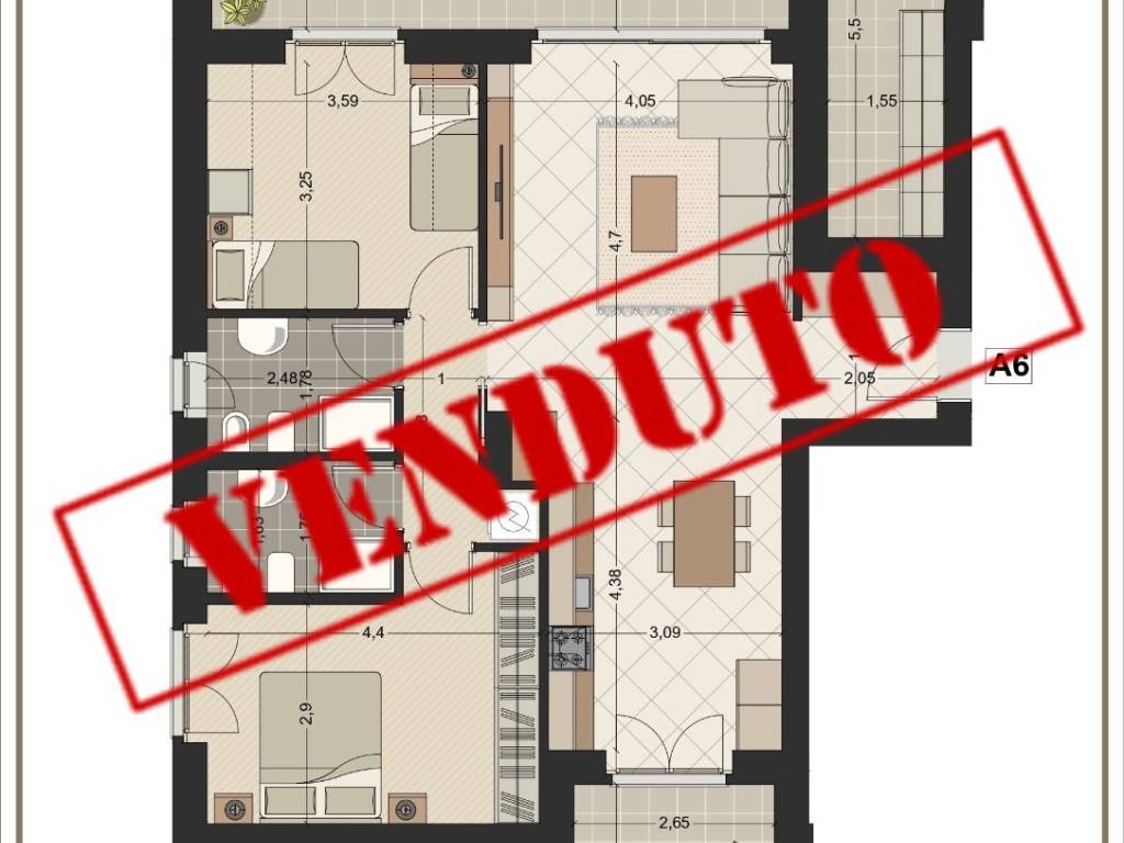 appartamento in vendita a Lainate