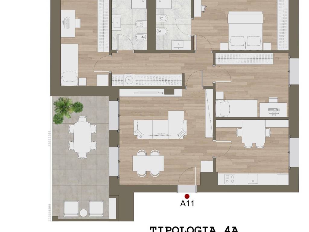 appartamento in vendita a Lainate