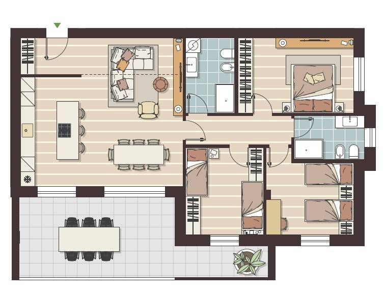 appartamento in vendita a Lainate