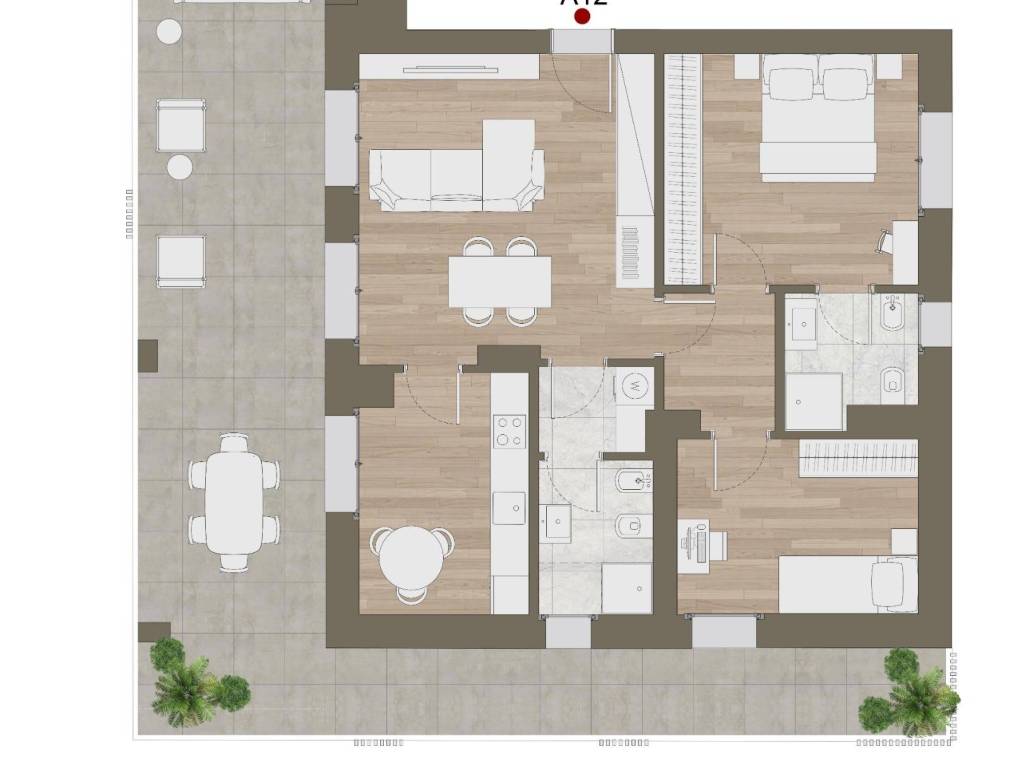 appartamento in vendita a Lainate