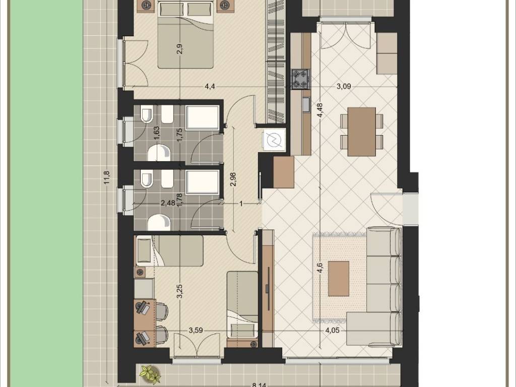 appartamento in vendita a Lainate