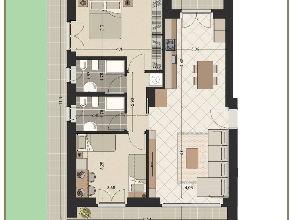 appartamento in vendita a Lainate