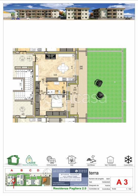 appartamento in vendita a Lainate in zona Pagliera