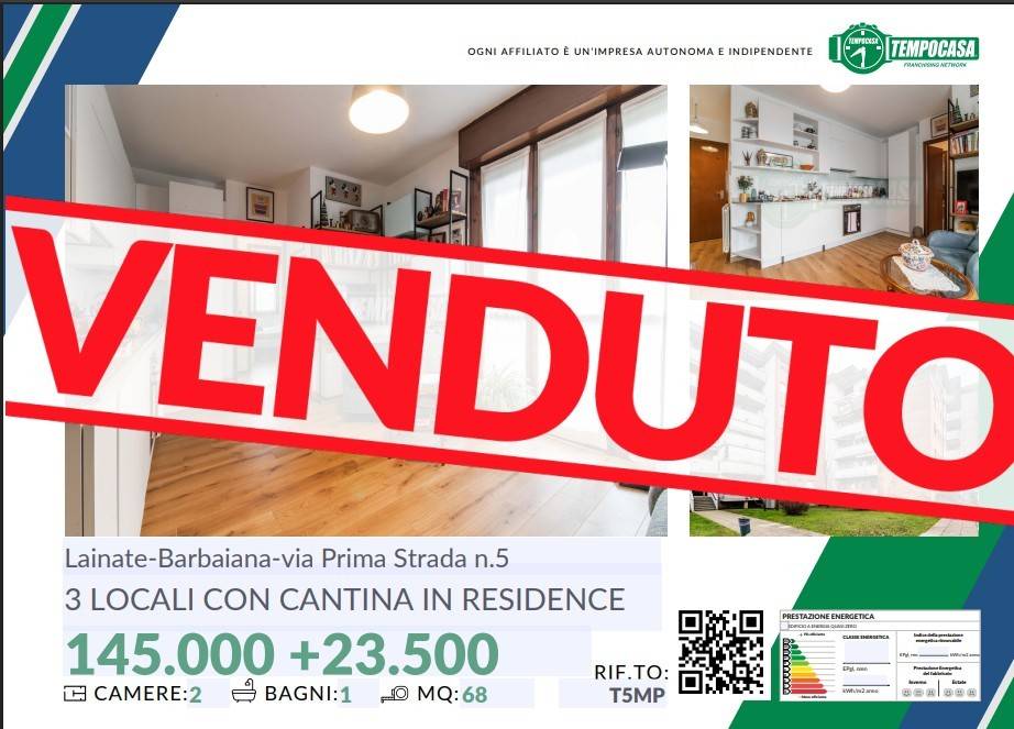 appartamento in vendita a Lainate in zona Barbaiana