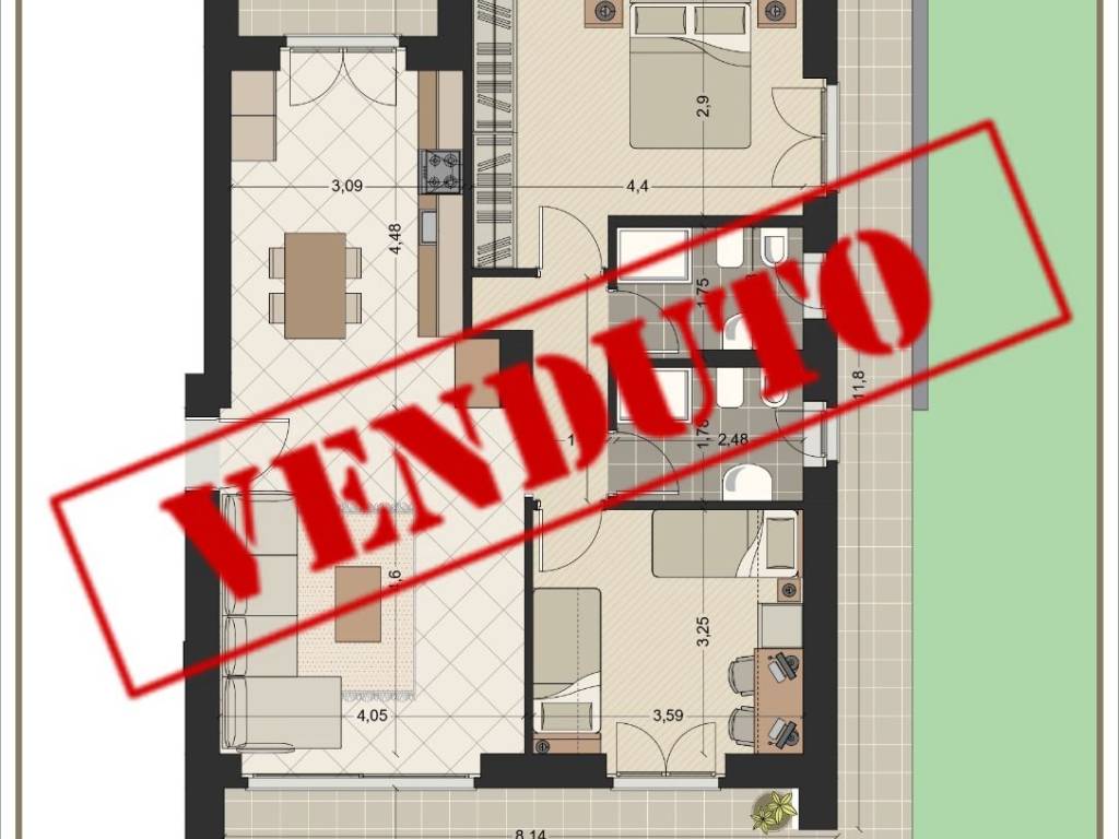 appartamento in vendita a Lainate