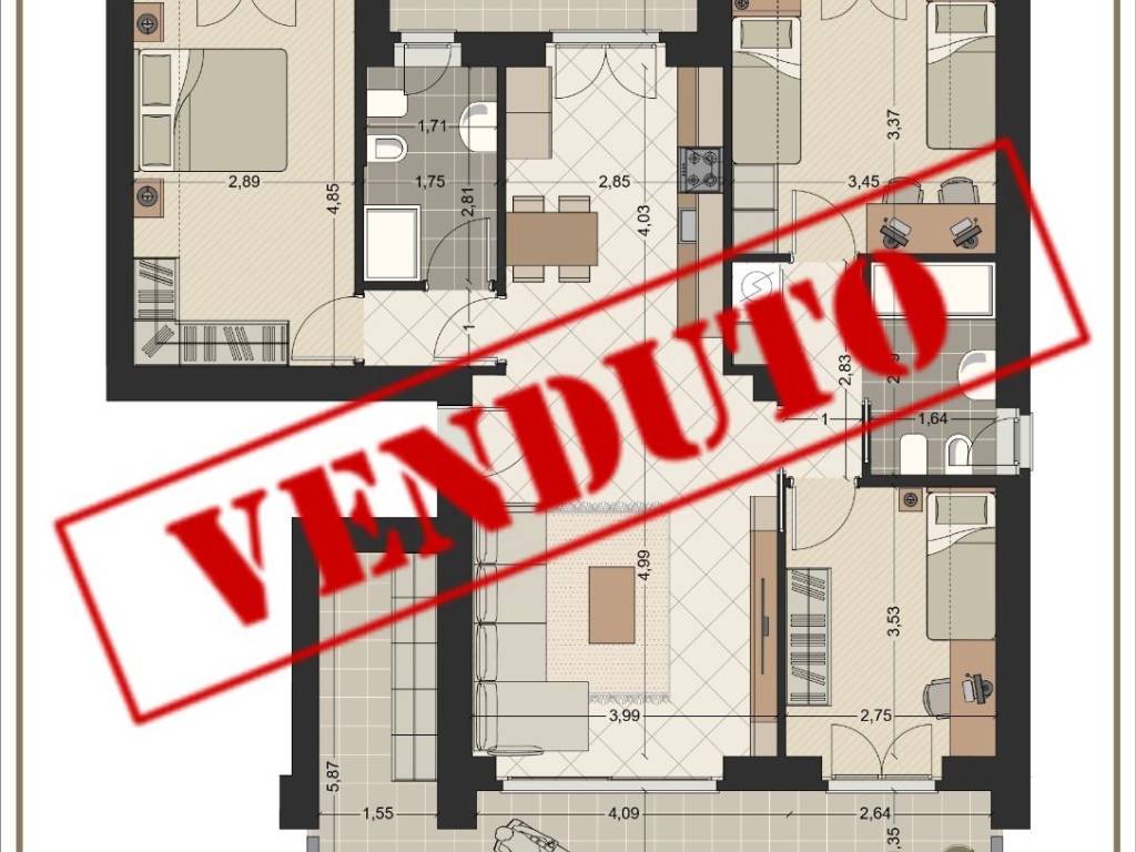 appartamento in vendita a Lainate